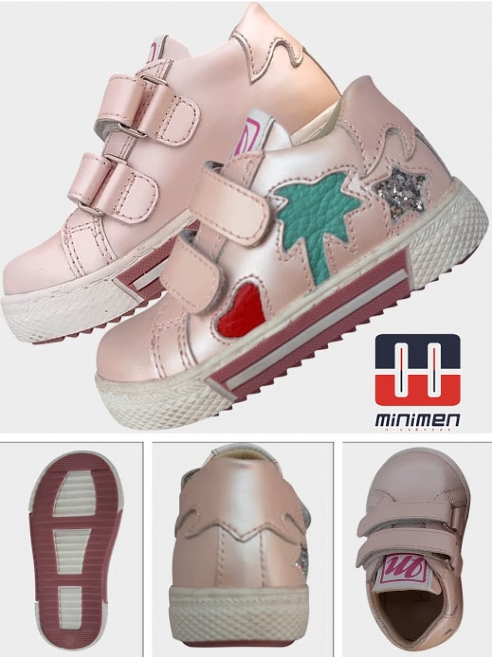 Кросівки Minimen 86ROSELACK Рожевий