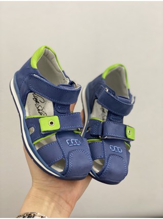 Ортопедические босоножки для мальчика Perlina 113BLUEZAKR
