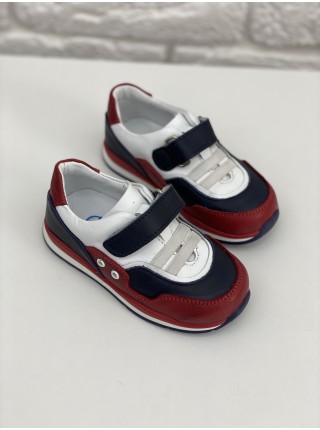 Кроссовки Perlina 4RED Красный с белым