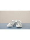  Туфлі Perlina 104BANT Білий з сріблом