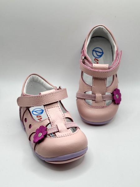 Ортопедические туфли для девочки Perlina 65fialka розовые