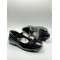Ортопедичні туфлі для дівчинки Minimen19LACK чорні