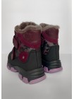 Зимові ортопедичні черевики minimen 12baklajan21 баклажановий