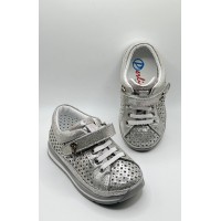 Ортопедичні кросівки для дівчинки Perlina 4DIRSEREBRO срібло