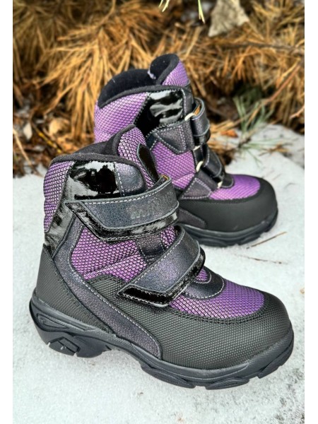 Зимові ортопедичні черевики Minimen 15fiolet21 фіолетовий