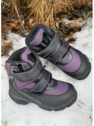 Зимові ортопедичні черевики Minimen 15fiolet21 фіолетовий