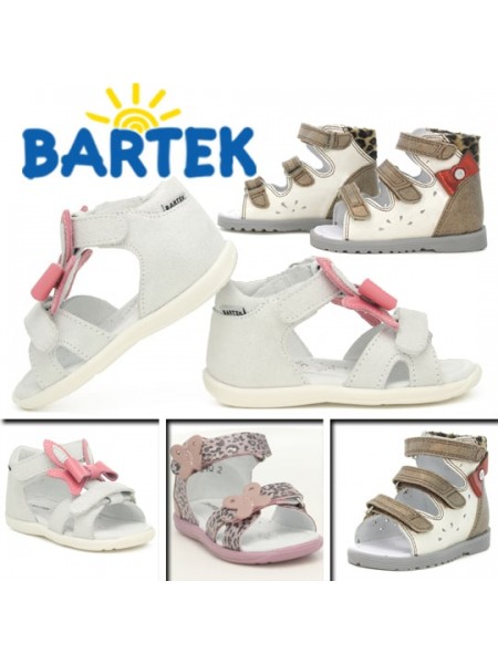 Босоножки Bartek 21bantik серебро