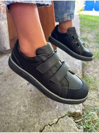 Ортопедичні кеди для хлопчика Woopy 98black