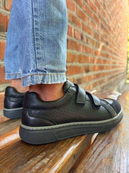Ортопедичні кеди для хлопчика Woopy 98black