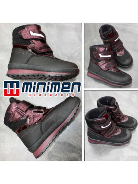 Черевики Minimen 50BORDO19 Бордовые